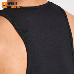 Custom Logo New Design Black <b>Mens</b> Muscle Workout Sports Gym <b>Vest</b> Bodybuilding <b>Stringer</b> Sleeveless Tank Top for <b>Men</b> - Product Image 5
