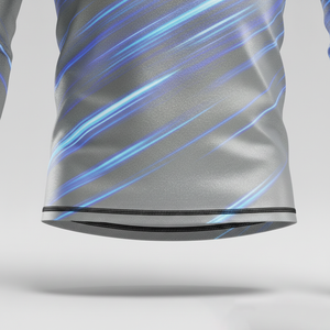 เสื้อแรชการ์ดแขนยาวแบบยูนิเซ็กซ์ แห้งเร็ว กระชับรูปทรง เหมาะสำหรับเล่นน้ำ โต้คลื่น ป้องกันแสงแดด ใช้ได้กับการว่ายน้ำและออกกำลังกายในฟิตเนส - Product Image 6