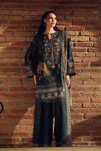 Colección de ropa de invierno 2026, trajes Shalwar Kameez para mujer en lino estampado bordado de muy alta calidad a precios económicos. - Product Image 2