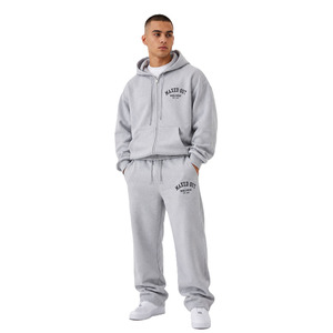 Vente en gros de sweats à capuche et ensembles de jogging pour hommes de qualité supérieure, personnalisés avec impression sérigraphique, en coton haute densité, fermeture éclair, fabricant en gros ODM - Product Image 3