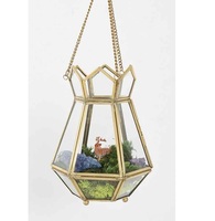 Terrarium en verre borosilicate cristallin haut de gamme, géométrique, mini, artistique, écologique, durable, léger, pour décoration intérieure et vase