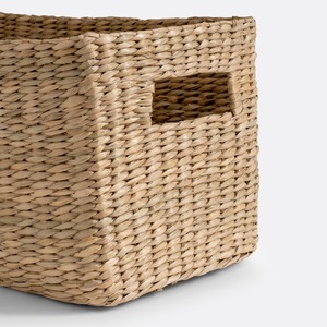 Cesta rectangular clásica de mimbre marino, cesta de almacenamiento hecha a mano, venta al por mayor, ecológica, hecha en Vietnam - Product Image 3