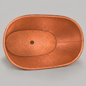 Bañera Independiente de Cobre Antiguo Forjada a Mano, Bañera de Lujo Hecha a Mano para Hotel, Resort, Spa, Villa y Diseño de Interiores - Product Image 2