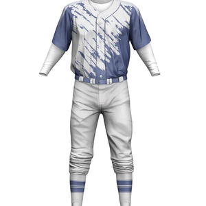 <b>Best</b> Selling New Design Custom Color <b>Men's</b> Baseball Uniforms Hot Sale Sports Wear Baseball Uniforms for Sale - Product Image 3