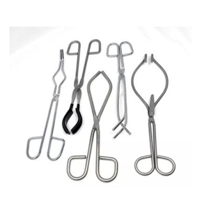 Juego de 5 Pinzas de Acero Inoxidable para Crisoles de Laboratorio, Autoclavables, con Certificación CE, Instrumentos de Laboratorio - Product Image 5