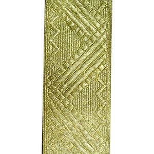 OEM Personnalisé Métallique Or Tresse Dentelle Français Mylar Feuille De Chêne Motif Fleur Décoration En Gros Dentelle LaceChecked Conception - Product Image 4