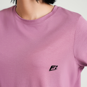 Wholesale Custom women's <b>shirt</b> Lightweight Breathable Cotton Solid Color Short Sleeve Crew Neck Tee <b>Y2K</b> Fashion Bulk Supplier - Product Image 5