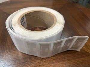 Étiquette RFID UHF passive à longue portée de lecture, en papier couché, 860-960 MHz, étiquette à puce étanche pour contrôle d'accès, taille 45x20 mm, antenne - Product Image 2