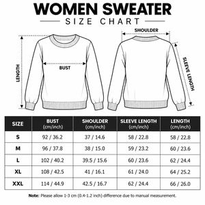 Custom Knitted Striped Women Sweaters Yellow Blue Drop Shoulder Lantern Sleeve Crewneck Breathable Soft Acrylics <b>Jumpers</b> - Product Image 6