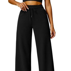 Wholesale Custom Women High Waist Casual <b>Trousers</b> High Street Loose Fit Pants OEM ODM Wholesale Cheap Price - Product Image 3