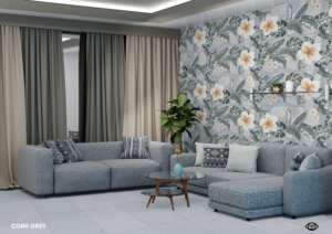 แผ่นพอร์ซเลนแกะสลักลายนูนสมัยใหม่ ขนาด 60x120 ซม. 600x1200 มม. 24x48 นิ้ว ผิวสัมผัสพรีเมียม สำหรับพื้นที่สถาปัตยกรรมระดับไฮเอนด์ - Product Image 3