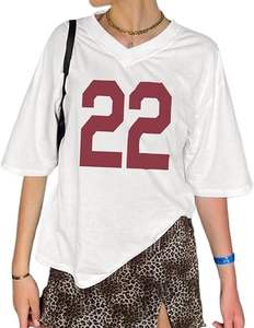 Camiseta Deportiva Personalizada Unisex con Estampado de Números, Estilo Urbano, Manga Corta, Proveedor Mayorista OEM ODM - Product Image 5