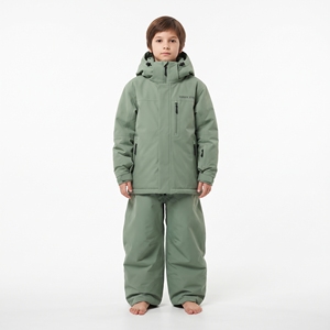 <b>Kids</b> Winter Snowboard <b>Suit</b> Thickened Warm <b>Waterproof</b> Windproof Breathable Ski Snowsuit Zipper Outdoor Clothing - Product Image 1