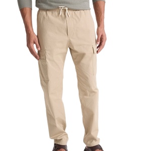 New Design Men's Cargo Jogger Pants Drawstring Multi Pocket Track Trousers Outdoor Sports Running Jogging Wholesale Bulk Pants - Product Image 1