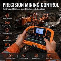 Control Remoto Industrial NOMI para Cargadora Minera, a Prueba de Explosiones, con Opción de Control Remoto Hidráulico por Radio para Equipos de Minería Subterránea