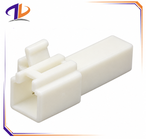 Conector de cableado eléctrico automotriz 7282-1012 compatible, 1 pin, macho/hembra, con contacto de cobre y carcasa de nailon - Product Image 1