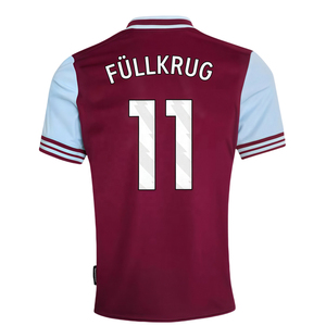 Camiseta de Fútbol West Ham United Füllkrug 11 para Hombre, Manga Corta, Transpirable, de Poliéster, Corte Regular, para Todas las Temporadas - Product Image 1