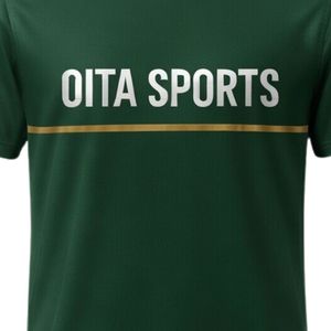 เสื้อยืดกีฬาสีเขียวสำหรับผู้ชาย โพลีเอสเตอร์ เสื้อทีมฝึกซ้อม ชุดกีฬากลางแจ้ง ชุดออกกำลังกายเพื่อประสิทธิภาพสูง - Product Image 5