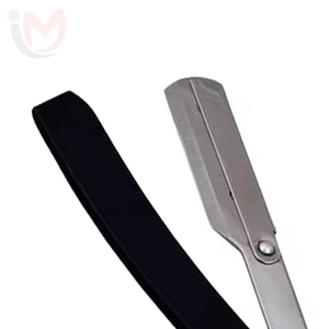 Navaja de Afeitar Profesional de Acero Inoxidable para Barbería, Corte Recto, para Uso Facial - Product Image 2