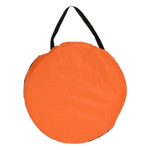 Tenda Doccia Portatile da Esterno per 1-2 Persone, Spogliatoio, Tenda da Campeggio Arancione - Product Image 4