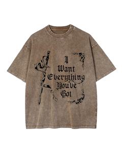 เสื้อยืดผ้าฝ้ายโอเวอร์ไซส์สำหรับผู้ชายทรงหลวมแขนสั้นพิมพ์ลายดิจิตอลสำหรับ2025 100% ออกแบบได้ตามต้องการ - Product Image 6