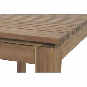 <b>Outdoor</b> Solid Teak Wood Oval <b>Dining</b> <b>Table</b>-Eco-Friendly Durable Modern Design for Garden & Patio - Product Image 2
