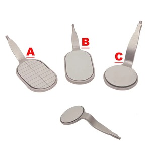 BAFA SURGICAL INSTRUMENTS Espejos Dentales de Rodio Antivaho de Alta Calidad, Reutilizables, de Forma Alargada, Reflectores Orales - Product Image 6