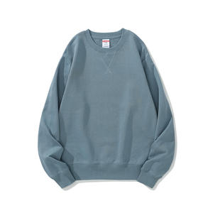 Wholesale 100% Cotton Men's Classic Sweatshirts Custom Material Heavyweight <b>Jumper</b> Men's Hoodies & Sweatshirts Bulk - Product Image 5