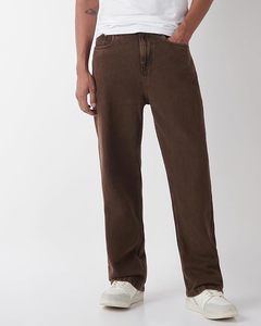 Jeans de Mezclilla de Algodón para Hombre, Corte Ancho, Holgados, Color Sólido, Casuales, Ecológicos, Peso Medio, Abdul Royal World Export, Primavera/Verano - Product Image 4
