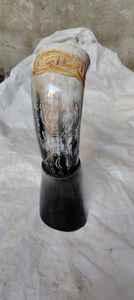 Cuerno Vikingo Ecológico para Beber, Hecho a Mano, con Base de Madera, para Decoración del Hogar o Bodas - Product Image 2