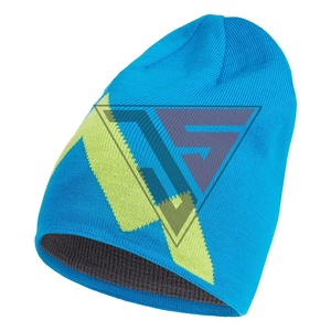 Bonnet de ski tricoté chaud pour l'hiver vente en gros acrylique/laine OEM bonnet personnalisé bonnet unisexe tricoté tendance de haute qualité bonnet uni - Product Image 1