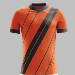 Ensemble d'uniformes de football de haute qualité 100% coton avec manches courtes et logo personnalisé - Product Image 2