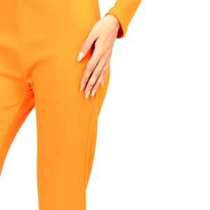 Elegant Style Thick Fleece Women's Flare Sweatpants Unique Designer Made High Stretchable Ankle Length <b>Trousers</b> In Low MOQ - Product Image 4