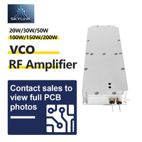 Sistema de Módulo de Contramedidas RF Anti-Drones Personalizable de 10W-100W, 300-7.200MHz, 2.4GHz, 5.8G, con Radio de 500-3000m para Defensa de Drones FPV