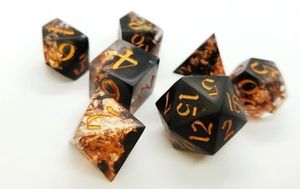 Luxury Crafted Fusion <b>Dice</b> Cubes Vintage Wood Resin Play <b>Dice</b> Royal Edition Artisan <b>Dice</b> <b>Set</b> Fantasy Timber Resin <b>Dice</b> - Product Image 2