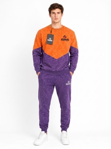 Sudadera de Cuello Redondo para Hombre, Lavada al Ácido, de Manga Larga, Oversize, de Algodón Suave, Ropa Casual con Servicio OEM ODM - Product Image 2