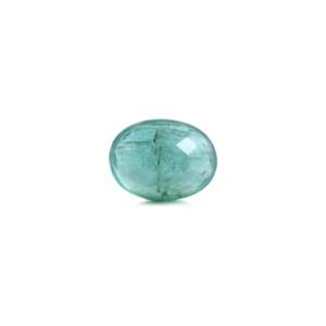 Handcrafted 4.8 Ct Synthetic Zambian Emerald Loose Gemstone Emerald Cut 8x10mm for Fine Jewelry - Product Image 2
