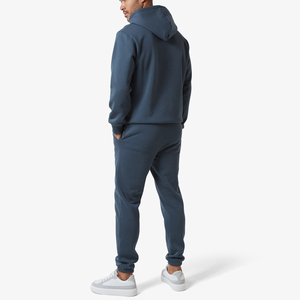 Conjunto Deportivo de Dos Piezas para Hombre de Alta Calidad, Sudadera con Capucha y Pantalones de Felpa de Algodón, Estilo Informal para Otoño e Invierno, Marca Privada - Product Image 2