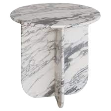 Ensemble de tables basses en marbre, style farmhouse, pour salon, chambre, cuisine, meubles de maison en pierre, moderne et minimaliste - Product Image 2