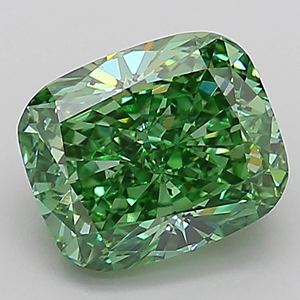 Diamante cultivado en laboratorio con corte cojín, diamante azul de fantasía, piedra suelta para la fabricación de joyas - Product Image 2