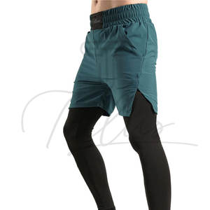 กางเกงขาสั้นเอวาราห์สำหรับผู้ชายกางเกงขาสั้นระบายอากาศได้ดีสีพื้นออกแบบได้ตามต้องการ - Product Image 1