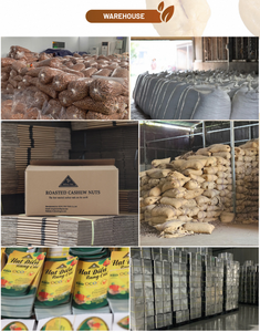 Noix de cajou grillées et salées de qualité supérieure du Vietnam, 380 g, W240 (marque Dong Phu) dans un pot rond avec joint en aluminium facile à ouvrir - Product Image 6