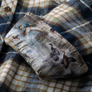 Nueva Camisa Casual de Franela para Mujer con Botones y Bolsillo con Solapa a Cuadros, Manga Larga, Venta al por Mayor - Product Image 2