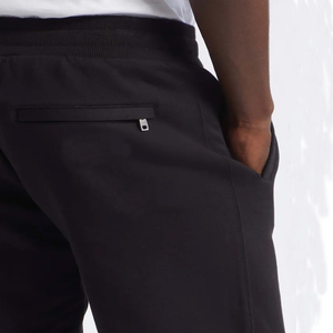 Pantalones Deportivos de Felpa Tejida Azul para Hombre, Marca Little Paws Trainers, Diseño Personalizado ODM, Cintura Elástica con Cordón, Pantalones Casuales 100% Algodón - Product Image 6