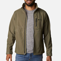 Veste d'hiver softshell décontractée et respirante pour homme - Service OEM, logo personnalisé positionné à l'avant, haute qualité, écologique, légère