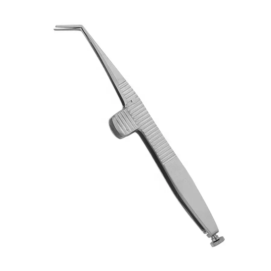 शल्य चिकित्सा उपकरणों WECKER कैंची 110MM (4 1/2 ") फ्लैट संभाल Angled Castroviejo कैंची सर्जिकल उपकरणों