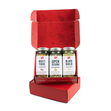 Vietnam Factory's Rustic Design Kraft Dividers Custom Print Hot Sauce <b>Gift</b> Box <b>Set</b> of 3 Bottles Personal <b>Gift</b> <b>Set</b> - Product Image 3