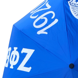 Zeta Phi Beta <b>Umbrella</b> Auto Open Close ZPB Greek Sorority Rain <b>Umbrella</b> Windproof Compact Travel <b>Umbrella</b> Blue Stylish Gift - Product Image 6