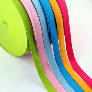 High Quality Eco-Friendly Double Face Woven Nylon Silk Elastic <b>Ribbon</b> for Garment Waistband Underwear Sewing Craft Accessories - Product Image 3