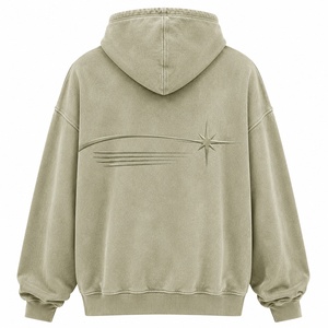 Sudadera con capucha de algodón de alta calidad, sudadera de algodón grueso, sudadera con logotipo personalizado, sudaderas con capucha lisas para hombre - Product Image 6